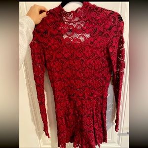 Nightcap Lace Romper